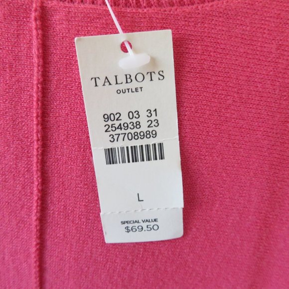 Talbots Raglan Sleeve Sweater - Size Large - Picture 4 of 5